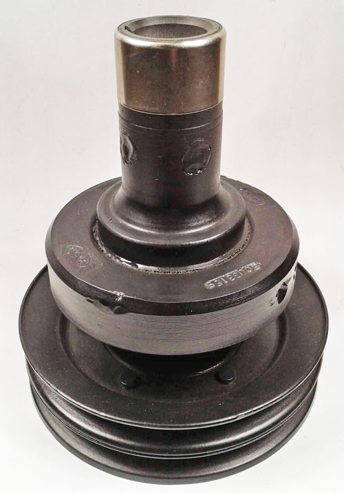 Rebuild Service Crankshaft Harmonic Balancer & Pulley Assembly 1