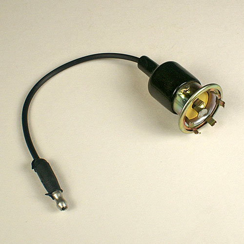 Wire & Socket - License Lamp - 57 - 1 Per car