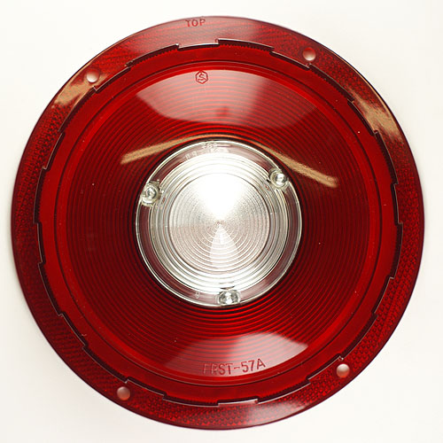 Lens - Rear Lamp - 57 - With Back-up - Replacement - Order 2 Per car