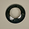 Horn Ring Chrome Ring - With Power/Steering - 55 - 1 Per car