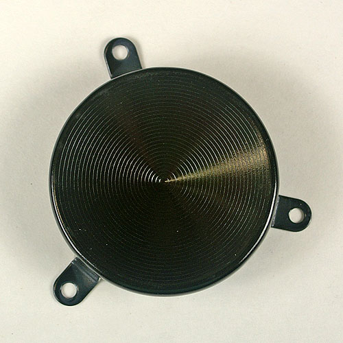 Background Plate - Black - 57 Horn Ring - 1 Per car