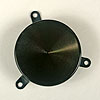 Background Plate - Black - 57 Horn Ring - 1 Per car