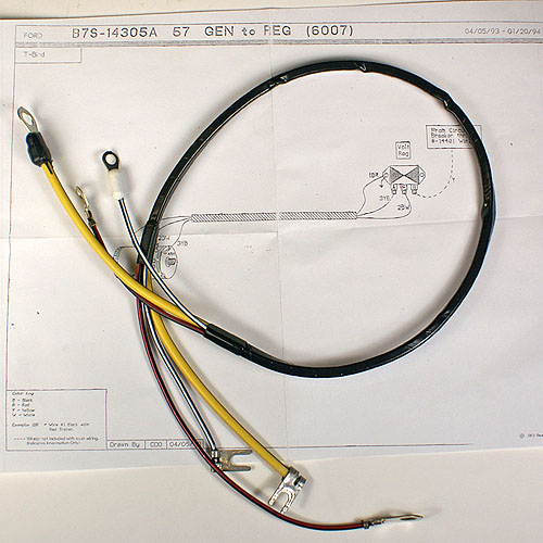 Wire Assembly - Generator Harness - 57 - 1 Per car