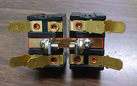 Crossover Bar - LH P W Switches - 1 Per car