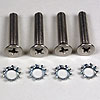 Install Kit - Hardtop Side Clamps to Top - 1 Per car