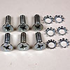 Install Kit - Soft Top Center Castings to Ends - 1 Per car