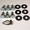 Install Kit - Trunk Sideboards to Body - 57 - 1 Per car
