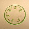 Tach Face - Not Recessed - 55/56 - 1 Per car