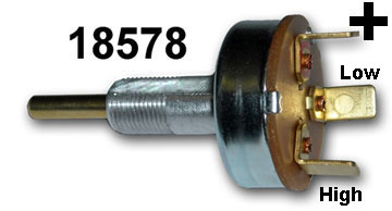 Switch - Heater Blower - 2 Speed - 1 Per car
