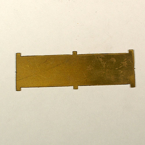 Backing Plate for Heater Faceplate - 1 Per car