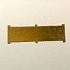 Backing Plate for Heater Faceplate - 1 Per car