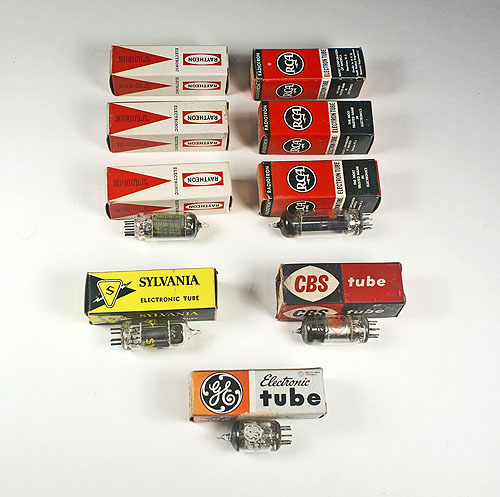 Radio Tube Set - 57 - 1 Per car