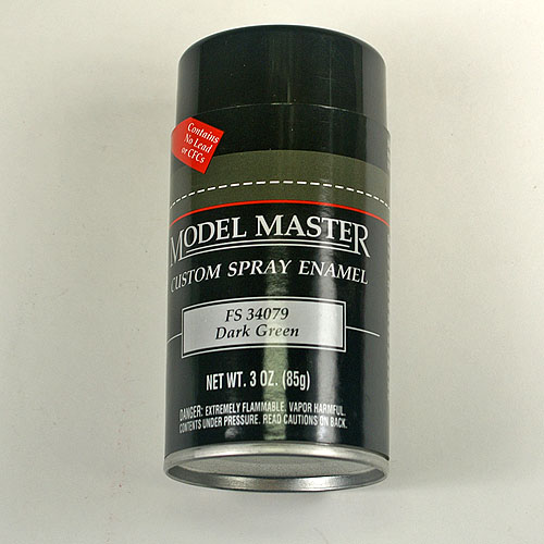 Paint - Dark Green - Spray Can - 1 Per car