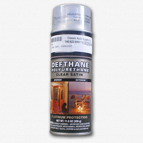 Paint - Clear - Satin - Waterproof - 1 Per car
