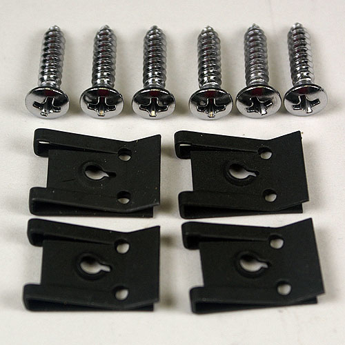 Install Kit - Side Grille Mouldings to Body - 1 Per car