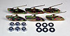 Install Kit - Upper Grille Moulding to Body - 57 - 1 Per car