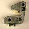 Plate - Door Lock Striker - LH - 56/57 - 1 Per car