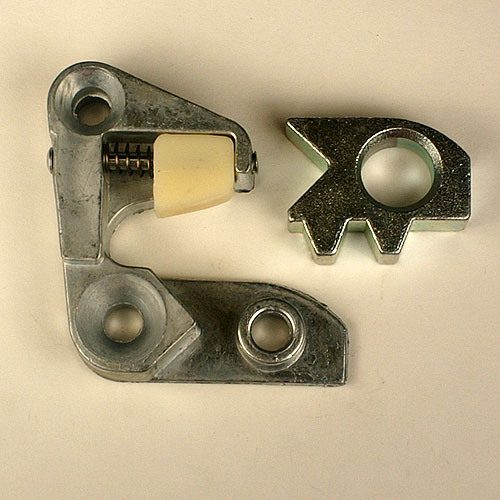 Plate - Door Lock Striker - LH - 56/57 - 1 Per car