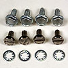 Install Kit - Lower Windwing Hinges to Windwing Frame - 1 Per car