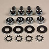 Install Kit - Cowl Side Vent Door to Hinge & to Fender - 1 Per car