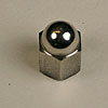 Nut Acorn Polished Al Rocker Cover - Order 4 Per car