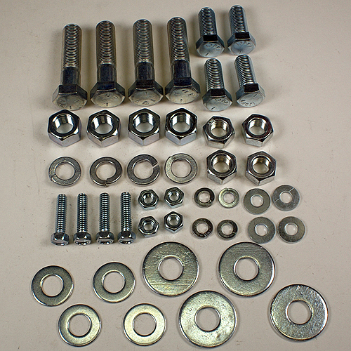 Install Kit - Front Bumper Braces to Frame - 57 - 1 Per car