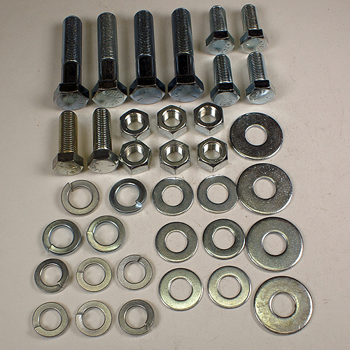 Install Kit - Rear Bumpr Braces to Frame - 57 - 1 Per car