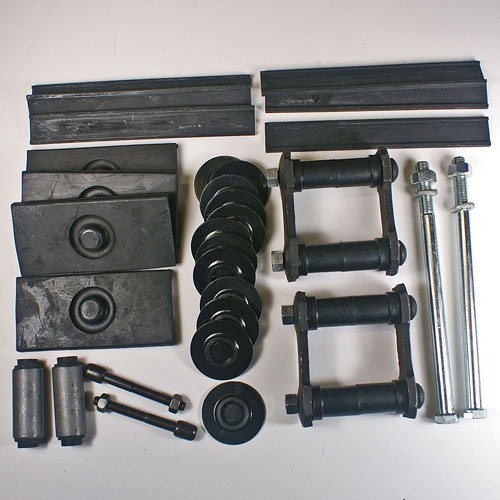 56 - 57 Rear Spring Repair Kit 7 Items