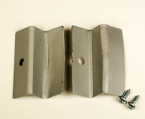 Plate - Seat Stop - With Screws- Pair - 1 Pair Per car