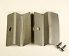 Plate - Seat Stop - With Screws- Pair - 1 Pair Per car