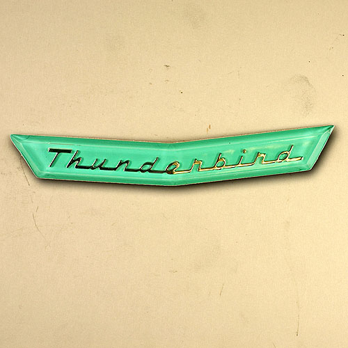 Plastic Insert - Nose Panel Emblem - 56/57 - 1 Per car
