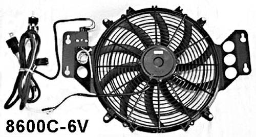 Fan Kit - Electric - 6 Volt - 1 Per car
