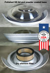 Air Cleaner Assembly - 55 - Dry Type - 1 Per car
