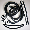 Weatherstrip Kit Both Doors 14 pcs
