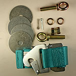 Seat Belt Set - 55 - Turquoise - Order 2 Per car