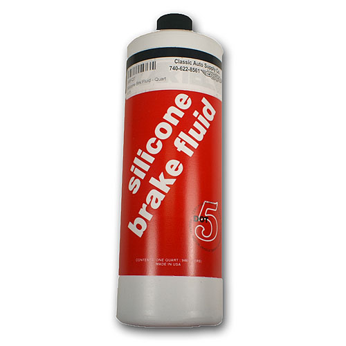 Silicone Brake Fluid - Quart - 1 Per car